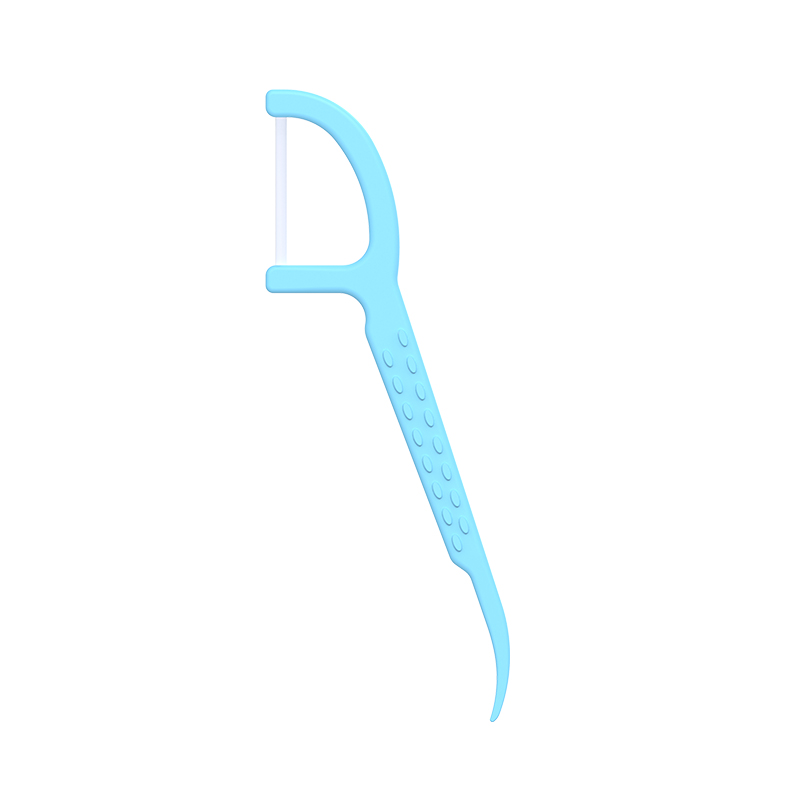 ISO-godkendt mint-smag Tandtråd Vælg ABS-plastiktandstikker med tandtråd